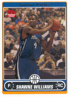 2006-07 Topps #222 Shawne Williams RC