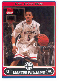 2006-07 Topps #243A Marcus Williams RC