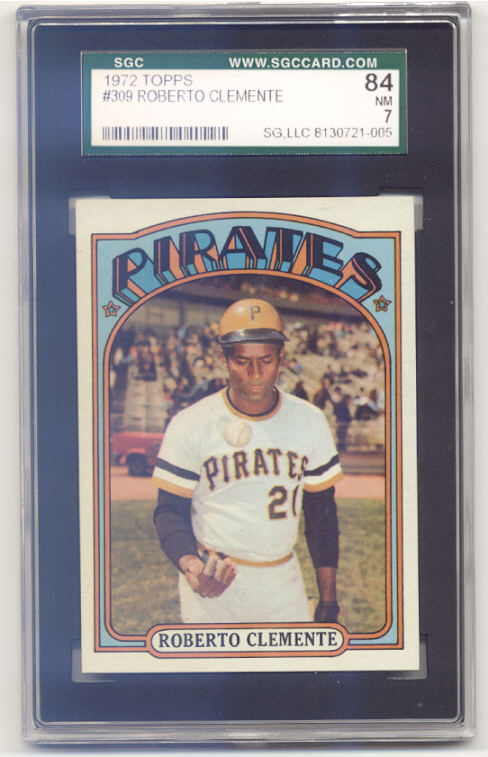 1972 Topps #309 Roberto Clemente