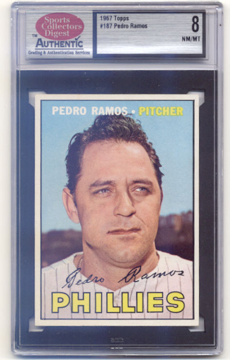 1967 Topps #187 Pedro Ramos