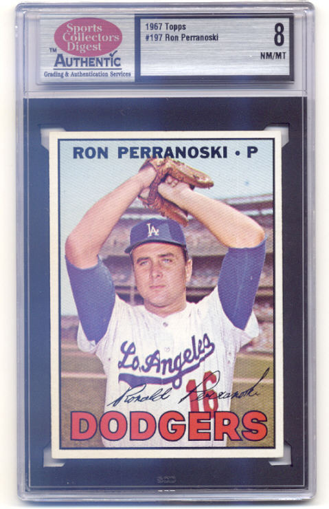 1967 Topps #197 Ron Perranoski