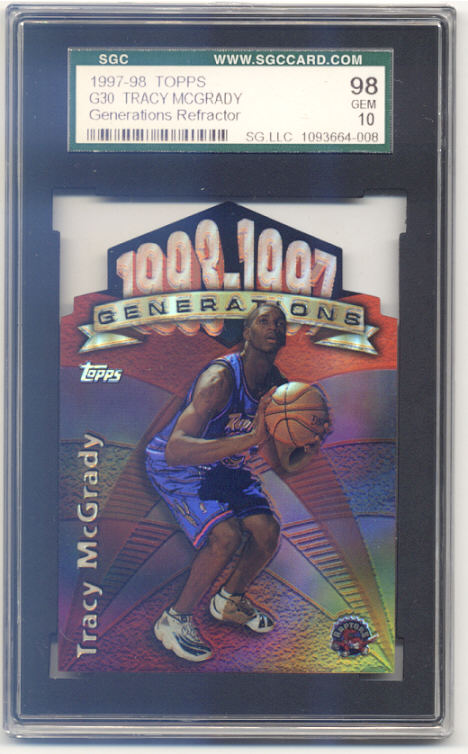 1997-98 Topps Generations Refractors #G30 Tracy McGrady
