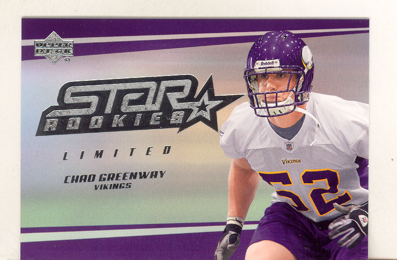2006 Upper Deck #204 Chad Greenway RC
