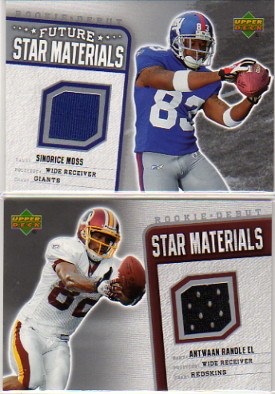 2006 Upper Deck Rookie Debut Star Materials Silver #SMRE Antwaan Randle El