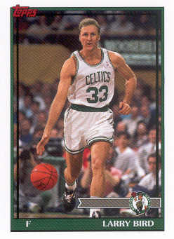 2006-07 Topps Larry Bird The Missing Years #LB91 Larry Bird