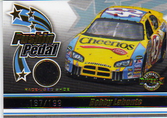 2006 Wheels American Thunder Pushin' Pedal #PP15 Bobby Labonte