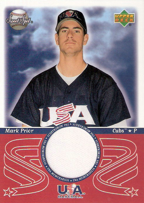 2002 Sweet Spot USA Jerseys #MP Mark Prior
