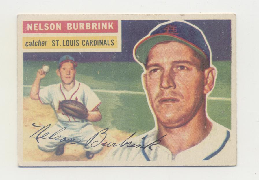 1956 Topps #27 Nelson Burbrink DP RC