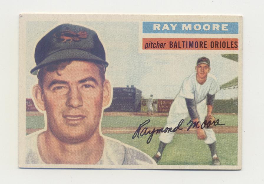 1956 Topps #43 Ray Moore