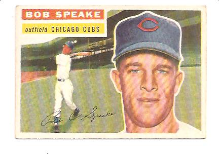 1956 Topps #66 Bob Speake DP RC