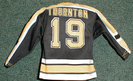 2003-04 Pacific Heads Up Mini Sweaters #3 Joe Thornton