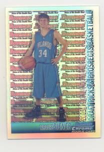 2005-06 Bowman Chrome Refractors #138 Travis Diener