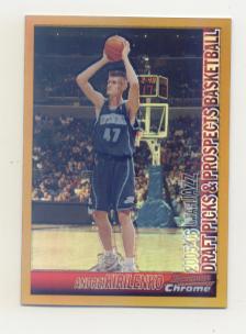 2005-06 Bowman Chrome Refractors Gold #47 Andrei Kirilenko