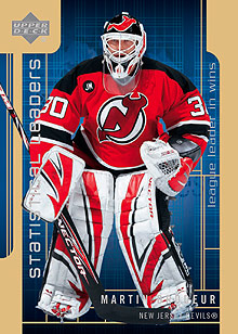 2006-07 Upper Deck Statistical Leaders #SL5 Martin Brodeur