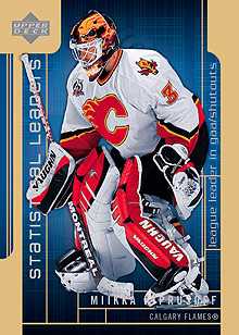 2006-07 Upper Deck Statistical Leaders #SL6 Miikka Kiprusoff