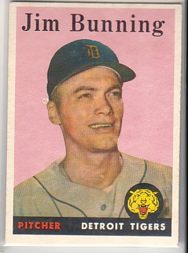1958 Topps #115 Jim Bunning