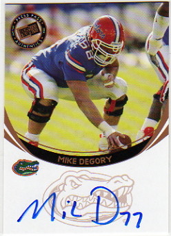 2006 Press Pass Autographs Bronze #14 Mike DeGory