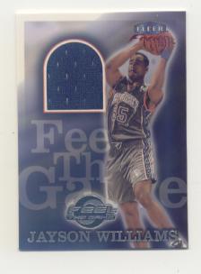 1999-00 Fleer Focus Feel the Game #6 Jayson Williams