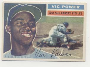 1956 Topps #67 Vic Power