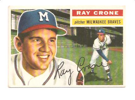 1956 Topps #76 Ray Crone