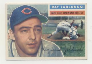 1956 Topps #86 Ray Jablonski DP