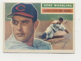 1956 Topps #163 Gene Woodling