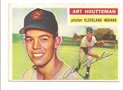 1956 Topps #281 Art Houtteman