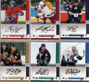 2005-06 Be A Player Signatures #EB Eric Brewer