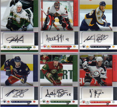 2005-06 Be A Player Signatures #JT Jocelyn Thibault