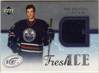 2005-06 Upper Deck Ice Fresh Ice #FIBW Brad Winchester