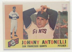 1960 Topps #80 Johnny Antonelli