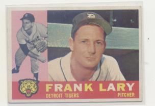 1960 Topps #85 Frank Lary
