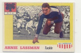1955 Topps All American #46 Arnold Lassman RC