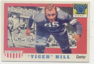 1955 Topps All American #60 Dan Hill RC