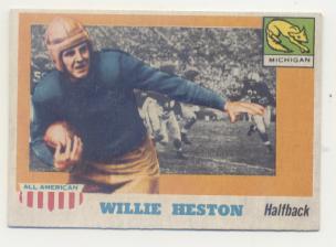 1955 Topps All American #93 Willie Heston SP RC