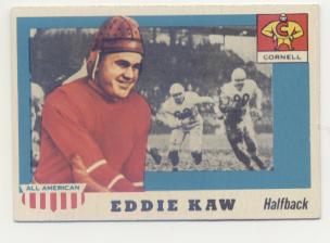 1955 Topps All American #15 Ed Kaw SP