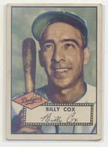 1952 Topps #232 Billy Cox