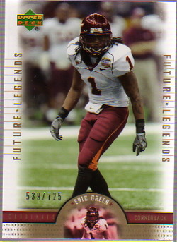 2005 Upper Deck Legends #164 Eric Green RC