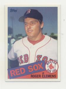1985 Topps #181 Roger Clemens RC