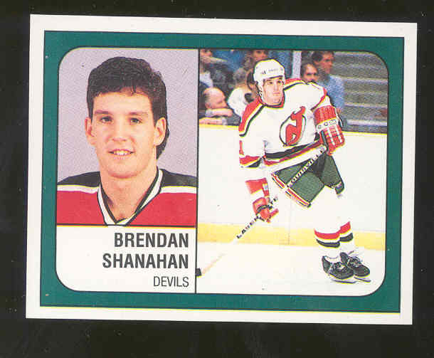 1988 89 Panini Sticker #276 Brendan Shanahan RARE Rookie Card 