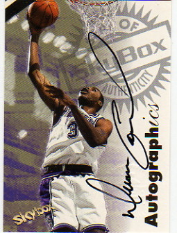 1997-98 SkyBox Premium Autographics #21 Duane Causwell