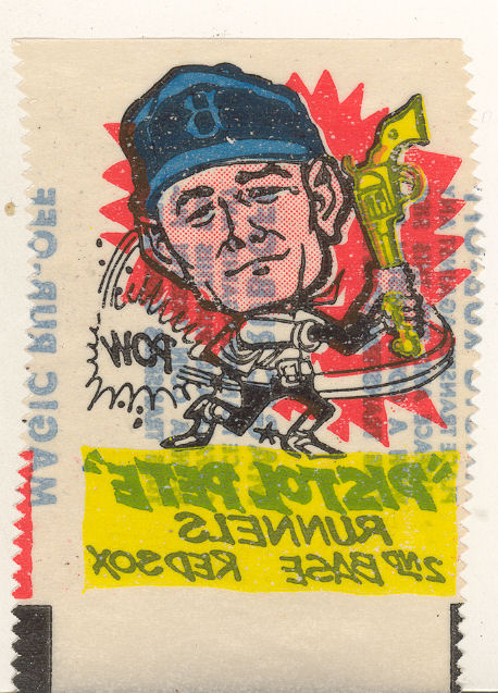 1961 Topps Magic Rub-Offs #29 Pete Runnels