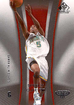 2006-07 SP Game Used #63 Speedy Claxton