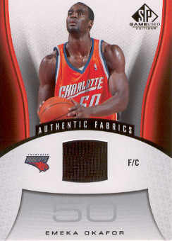 2006-07 SP Game Used #109 Emeka Okafor JSY