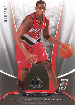 2006-07 SP Game Used #202 LaMarcus Aldridge RC