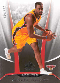 2006-07 SP Game Used #205 Shelden Williams RC