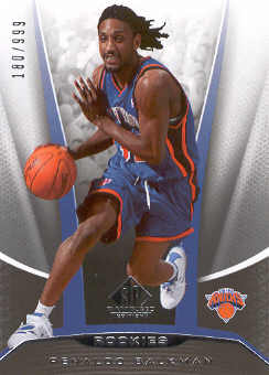 2006-07 SP Game Used #220 Renaldo Balkman RC