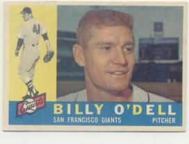 1960 Topps #303 Billy O'Dell