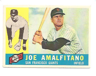 1960 Topps #356 Joe Amalfitano