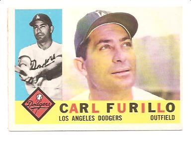 1960 Topps #408 Carl Furillo